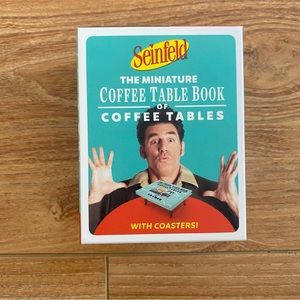 NIB Seinfeld The Miniature Coffee Table Book of Coffee Tables